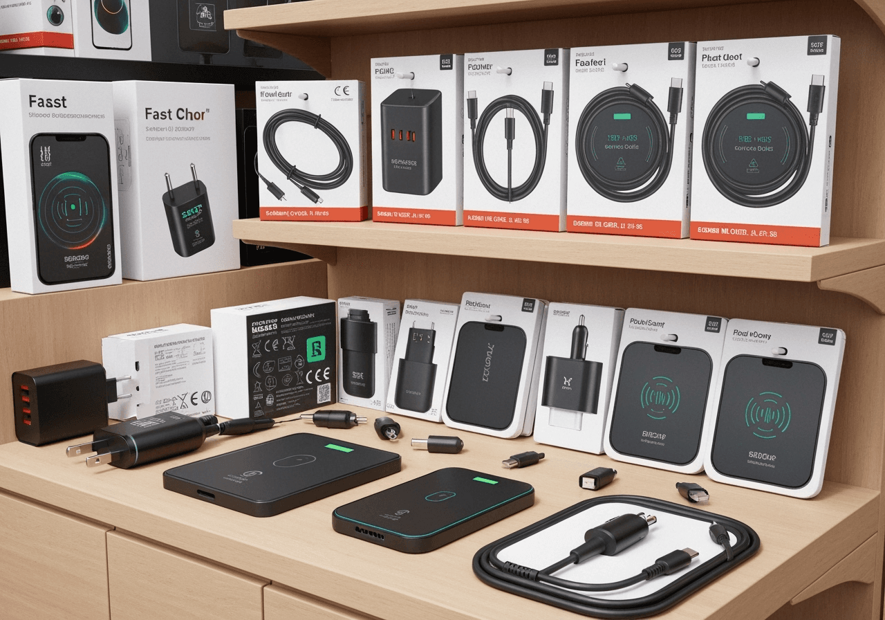 Mobile accessories and charging collection