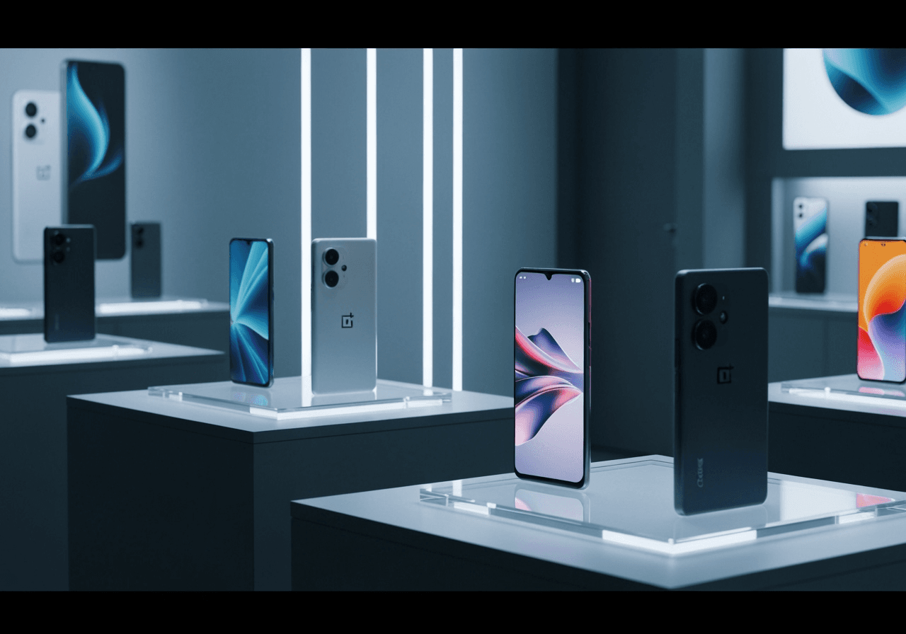 OnePlus and Xiaomi smartphones