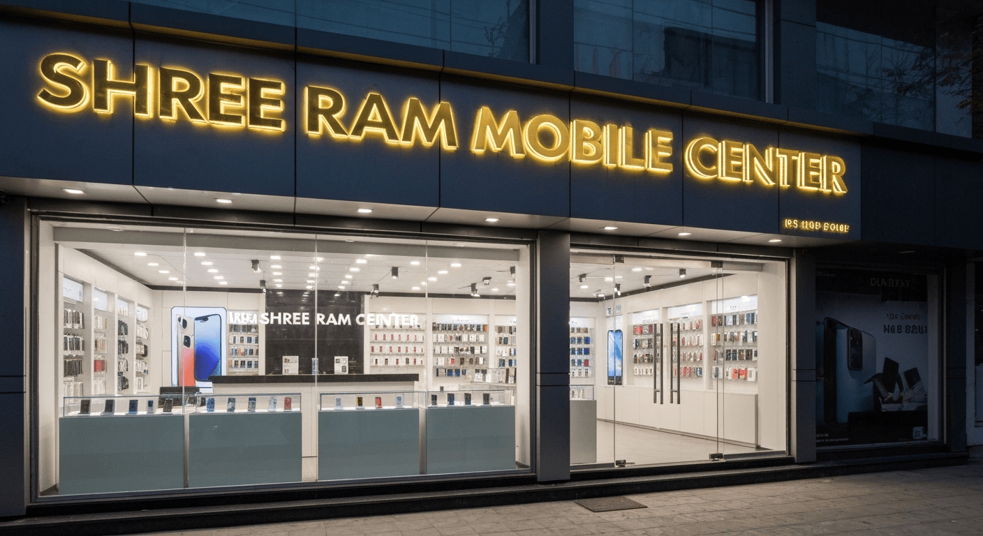 Shree Ram Mobile Center showcase 1